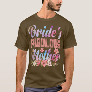 Camiseta Madre Fabulosa de la Novia Feliz Boda de Casamient