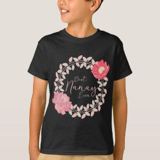 Camiseta Madre filipina regalo Flor tropical Nanay