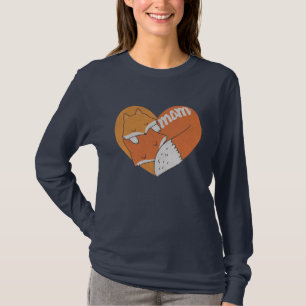 Camiseta Madre Fox y bebé Fox Love T-Shirt