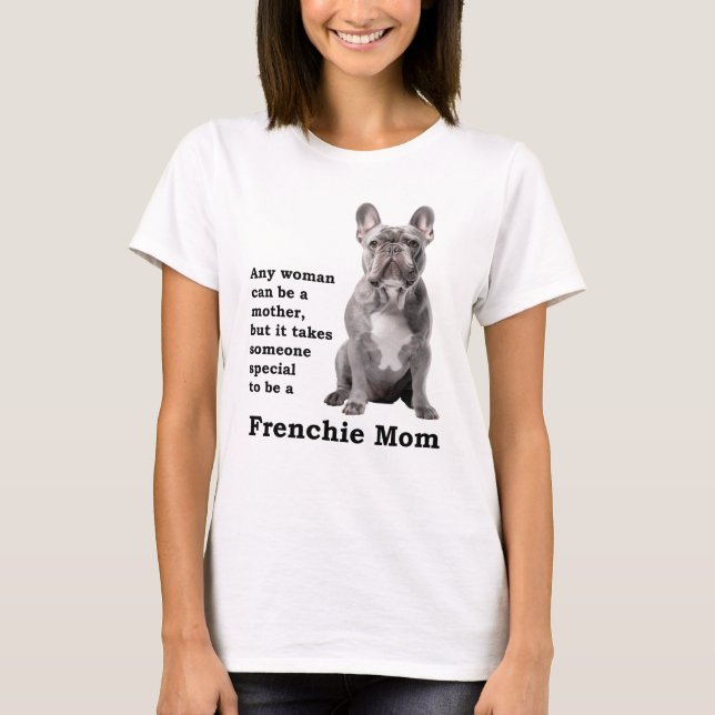 Camiseta Madre francesa azul (Anverso)