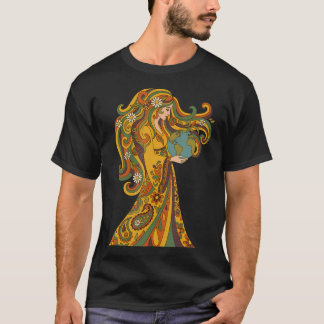 Camiseta Madre Gaia Día de la Tierra Ambiental Planta Natur