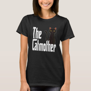 Camiseta Madre Gata La Gatamadrastra Loca Mamá Gata Mama