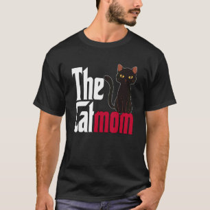 Camiseta Madre Gata La Gatamadrastra Loca Mamá Gata Mama_1