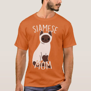Camiseta Madre gata siamesa