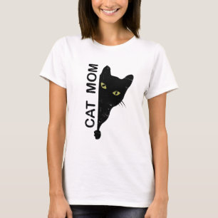 Camiseta Madre Gato Madre Mamá Enamorada Mamá Kitty Cute Fu