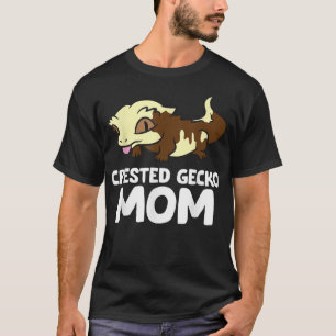 Camiseta Madre Gecko Crested Mamá Lizard Reptile Madre Cres