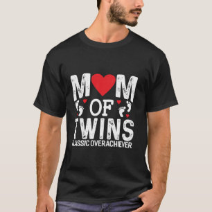Camiseta Madre Graciosa De Gemelos Gemelos Clásicos De Supe