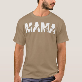 Camiseta Madre guitarista retro mamá guitarra día de madre