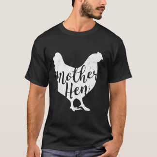 Camiseta Madre Hen Feliz Día De La Madre Un Regalo De Pollo