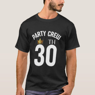 Camiseta Madre hermana de papá, padre de 30 años, equipo de