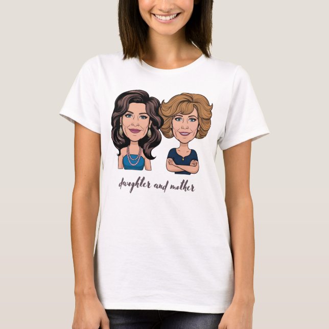 Camiseta madre hija (Anverso)