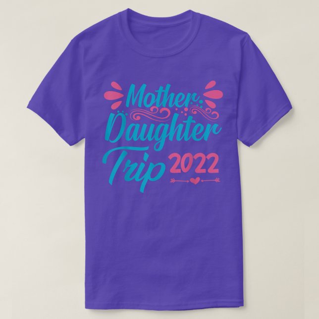 Camiseta Madre hija Viaje en verano 2022 Festival del agua (Diseño del anverso)