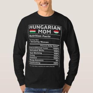 Camiseta Madre Húngara Para Mujeres Bandera De Hungría Madr