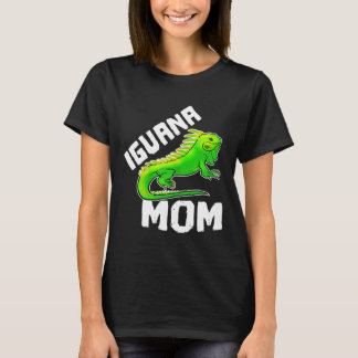 Camiseta Madre iguana madre Mascota gráfica Lizard Reptil