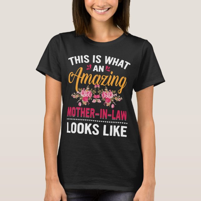 Camiseta Madre Increíble En Derecho (Anverso)