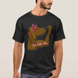 Camiseta Madre irlandesa, madre tattoo, dueña de perro mató