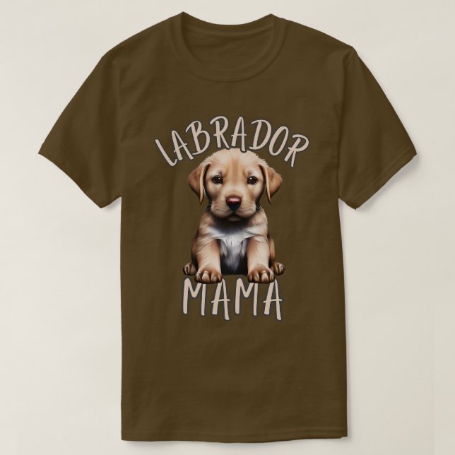 Camiseta madre labradora 6 (Diseño del anverso)