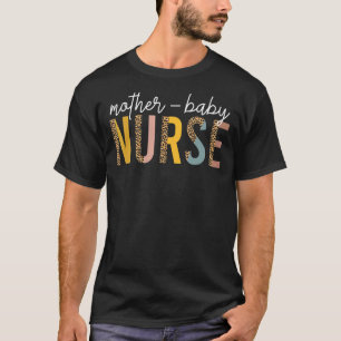 Camiseta madre leopardo madre lactante madre posparto madre