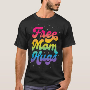 Camiseta Madre libre LGBTQ abraza orgullo gay aliado LGBT a