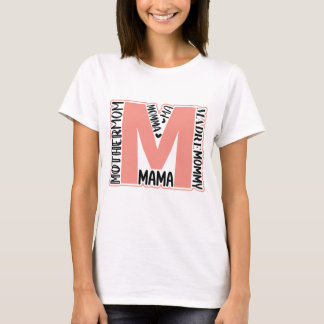 CAMISETA MADRE MA MAMÁ MAMÁ MAMITA MADRE MAMÁ