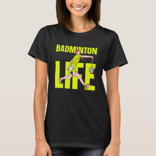 Camiseta Madre madre Chica de Badminton, madre del equipo d