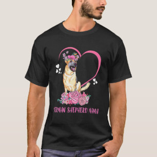 Camiseta Madre madre de Chicas de pastor de madre alemana