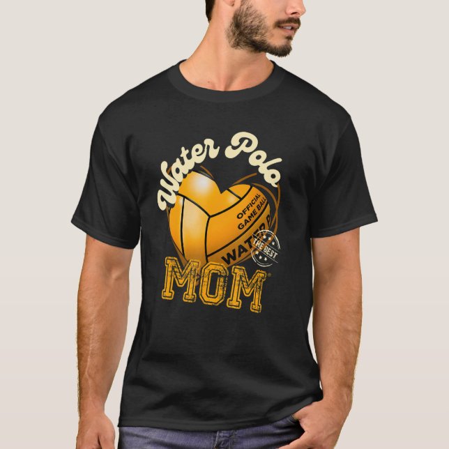 Camiseta Madre madre de Waterpolo vitorea el día de la madr (Anverso)