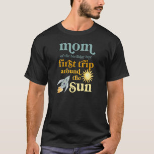 Camiseta Madre Madre del espacio exterior Primer viaje de c