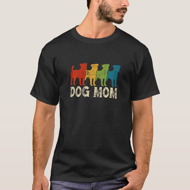 Camiseta Madre madre del perro Jack Russell Terrier (Anverso)
