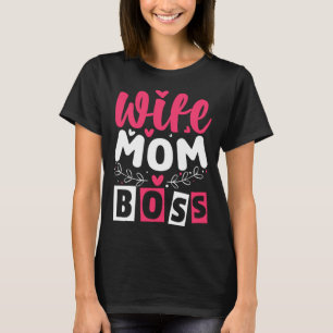 Camiseta Madre madre en el día de la madre madre jefe gráfi