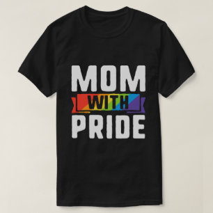 Camiseta Madre madre LGBTQ mamá aliada con orgullo