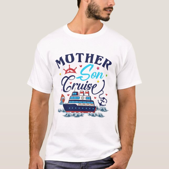 Camiseta Madre Madre madre hijo en crucero 2023 (Anverso)