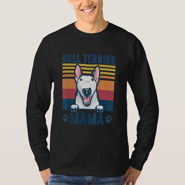 Camiseta Madre madre madre madre madre de perro retro 1 (Anverso)