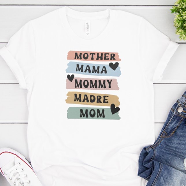 Camiseta Madre madre madre madre madre madre madre divertid (Subido por el creador)
