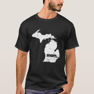 Camiseta Madre madre Michigan del estado de los Grandes Lag