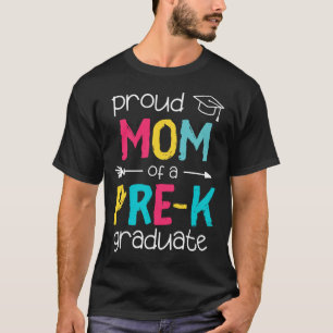 Camiseta Madre madre prek familia de preescolar con graduad