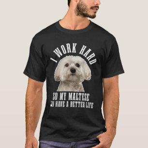 Camiseta Madre maltesa Perro Papá Noel Maltés