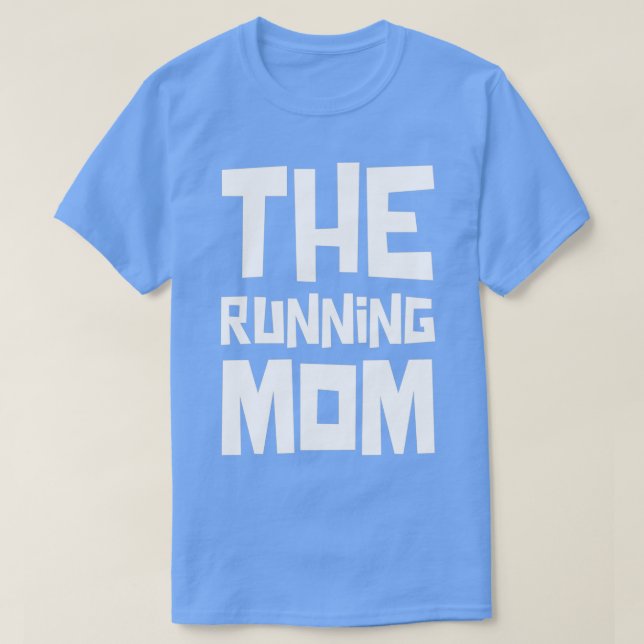 Camiseta Madre Mamá madre corre en maratón (Diseño del anverso)