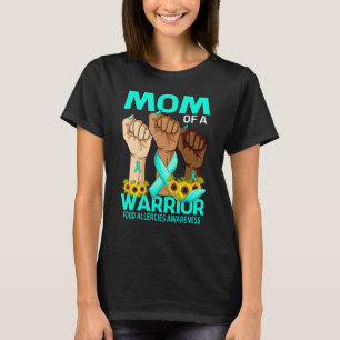 Camiseta Madre Mano De Un Guerrero Alimentos Alergia Sol De