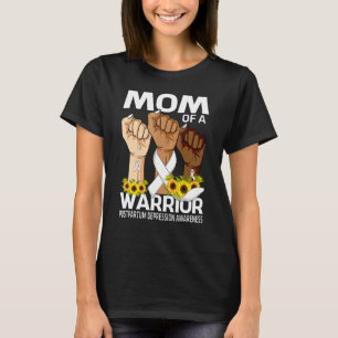Camiseta Madre Mano De Un Guerrero Awaren Depresión Postpar