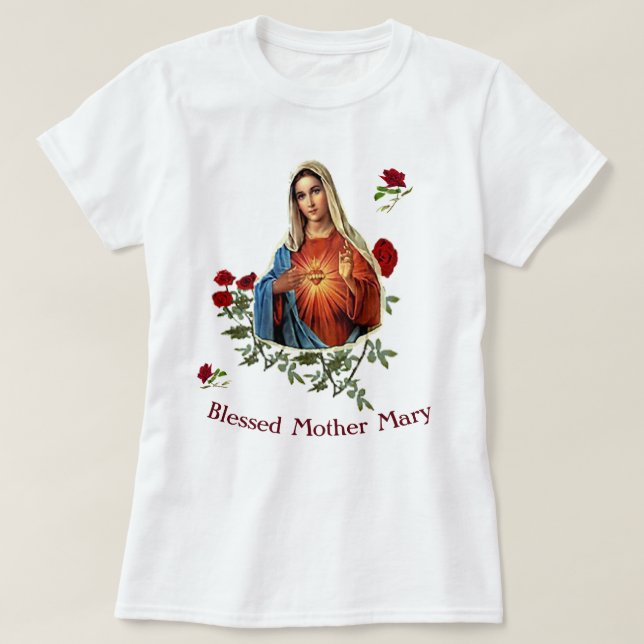 Camiseta Madre María (Diseño del anverso)