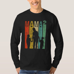 Camiseta Madre melliza melliza madre melliza madre mami mam