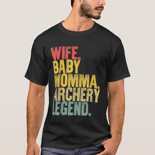 Camiseta Madre Mujer Divertida Esposa Bebé Mami Leyenda de  (Anverso)