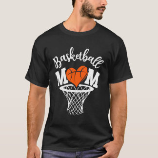 Camiseta Madre Novedad de baloncesto con problemas madre