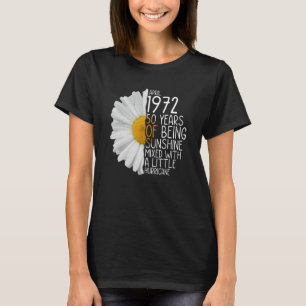Camiseta Madre Novia Nacida En Abril De 1972 50 Años De Ser