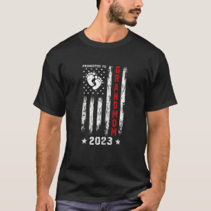 Camiseta Madre Nueva Promovida A Abuela Est 2023 Vinta
