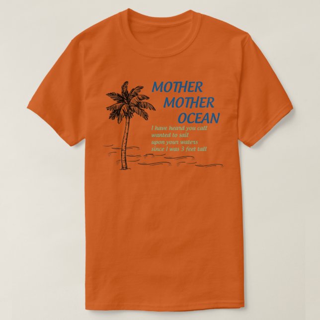 Camiseta Madre Océano (Diseño del anverso)