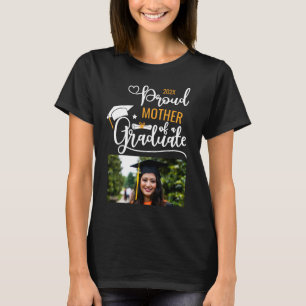 Camiseta Madre Orgullosa de un Padre Graduado Personalizado