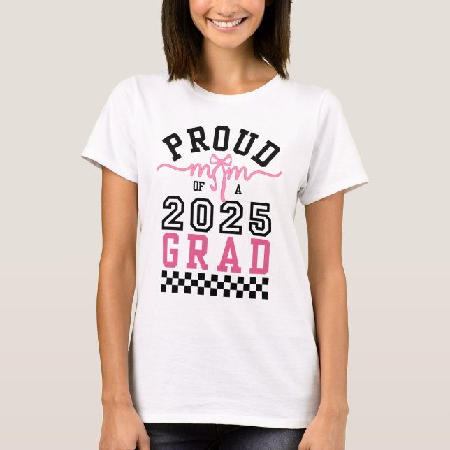 Camiseta Madre Orgullosa Grad 2025 (Anverso)