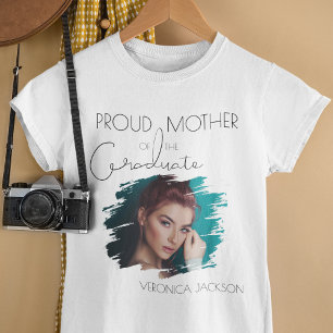 Camiseta Madre Orgullosa Moderna Del Graduado   Foto